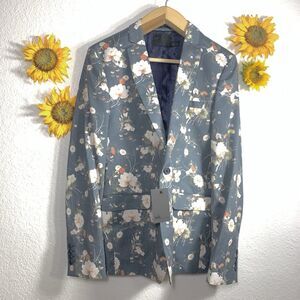 ASOS Mens NWT Floral Suit Jacket Chest Size 38”